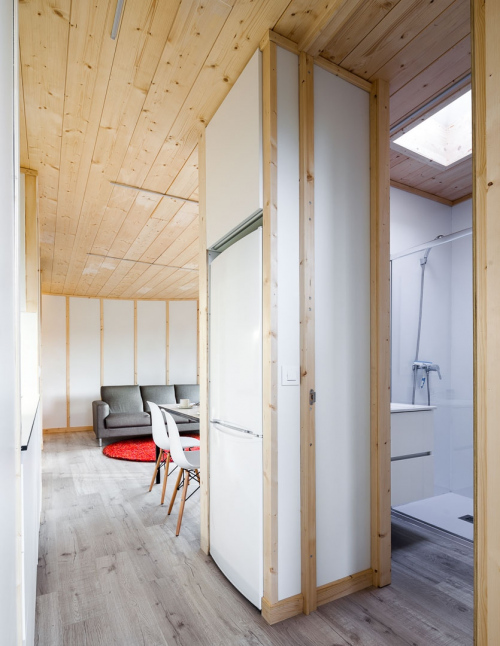 Model Oh: Casa prefabricada de disseny feta amb fusta i modular, 100% a mida