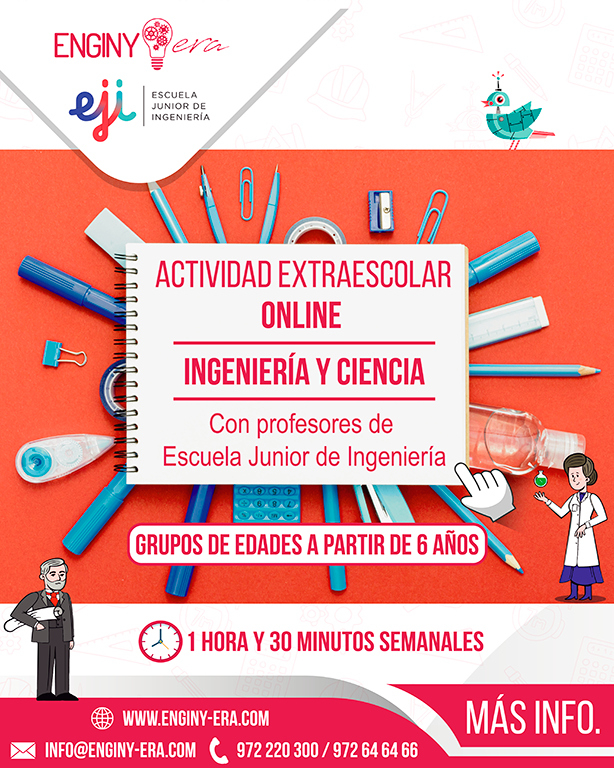 Vols aprendre Enginyeria i Ci&egrave;ncia amb ENGINY-era? /&iquest;Quieres aprender Ingenier&iacute;a y Ciencia con ENGINY-era?