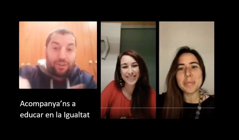 Entrevista a Instagram live per parlar de com educar en la igualtat