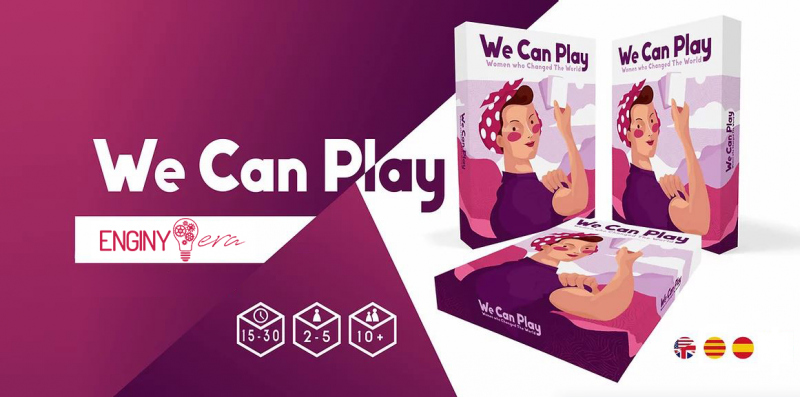 Ajuda'ns a fer possible el joc de cartes WE CAN PLAY i dona visibilitat al talent femení jugant! / ¡Ayúdanos a hacer posible el juego de cartas WE CAN PLAY y da visibilidad al talento femenino jugando!