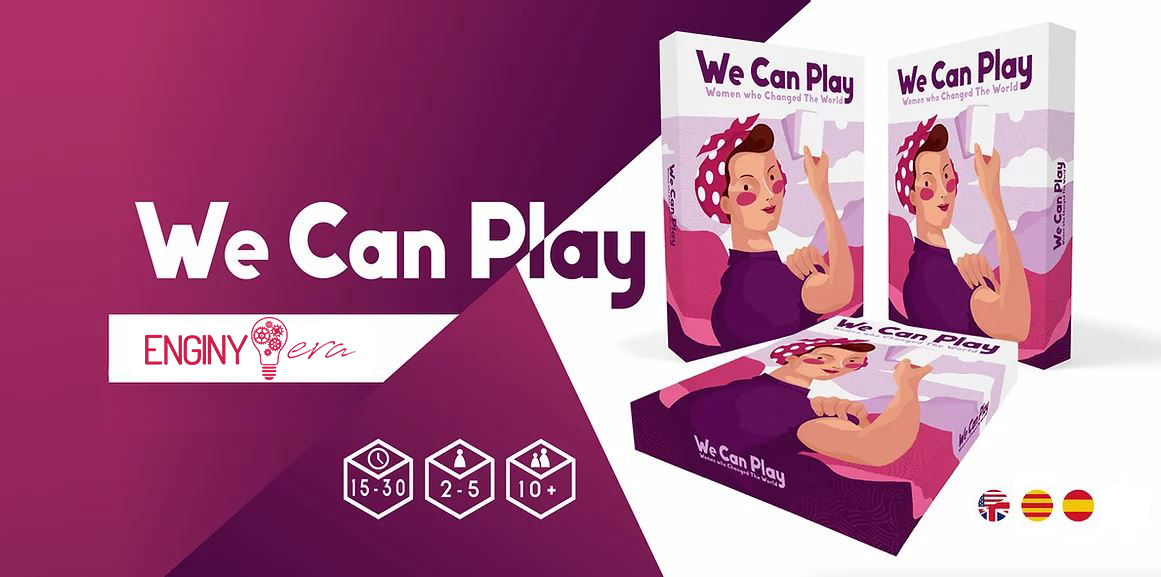 Ajuda'ns a fer possible el joc de cartes WE CAN PLAY i dona visibilitat al talent femen&iacute; jugant! / &iexcl;Ay&uacute;danos a hacer posible el juego de cartas WE CAN PLAY y da visibilidad al talento femenino jugando!