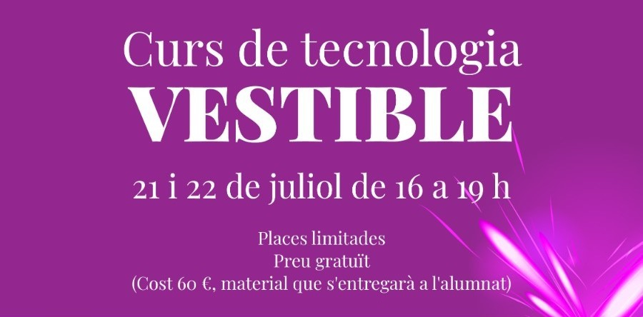En marxa el primer curs de Vesteix-Tech, una iniciativa de: ENGINY-era + Qstura + UPC! Avan&ccedil;a't al futur combinat moda i tecnologia!!!