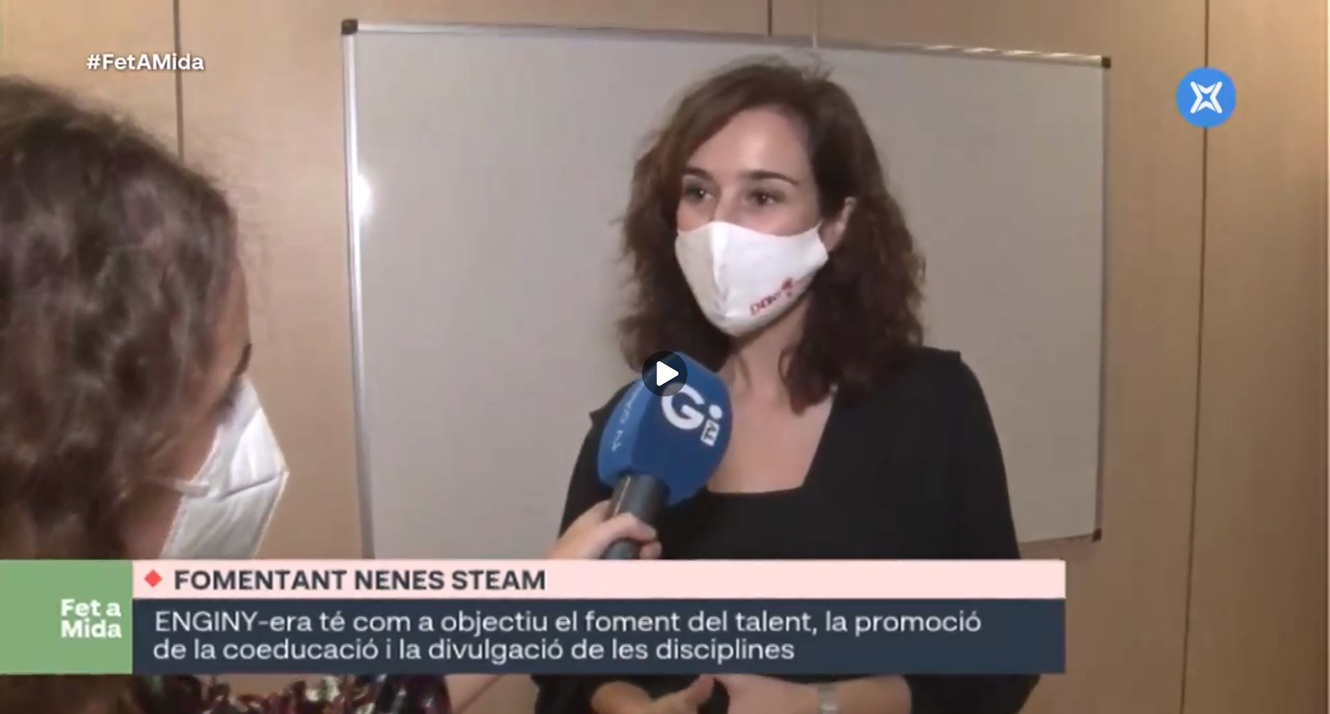 Entrevista de TV Girona a ENGINY-era retransmesa per la Xarxa de comunicaci&oacute; local