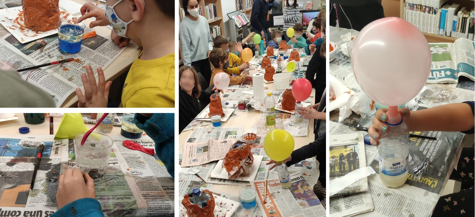 2on taller de ci&egrave;ncia a la Biblioteca de Riudellots de la Selva! amb infants de 6 a 10 anys