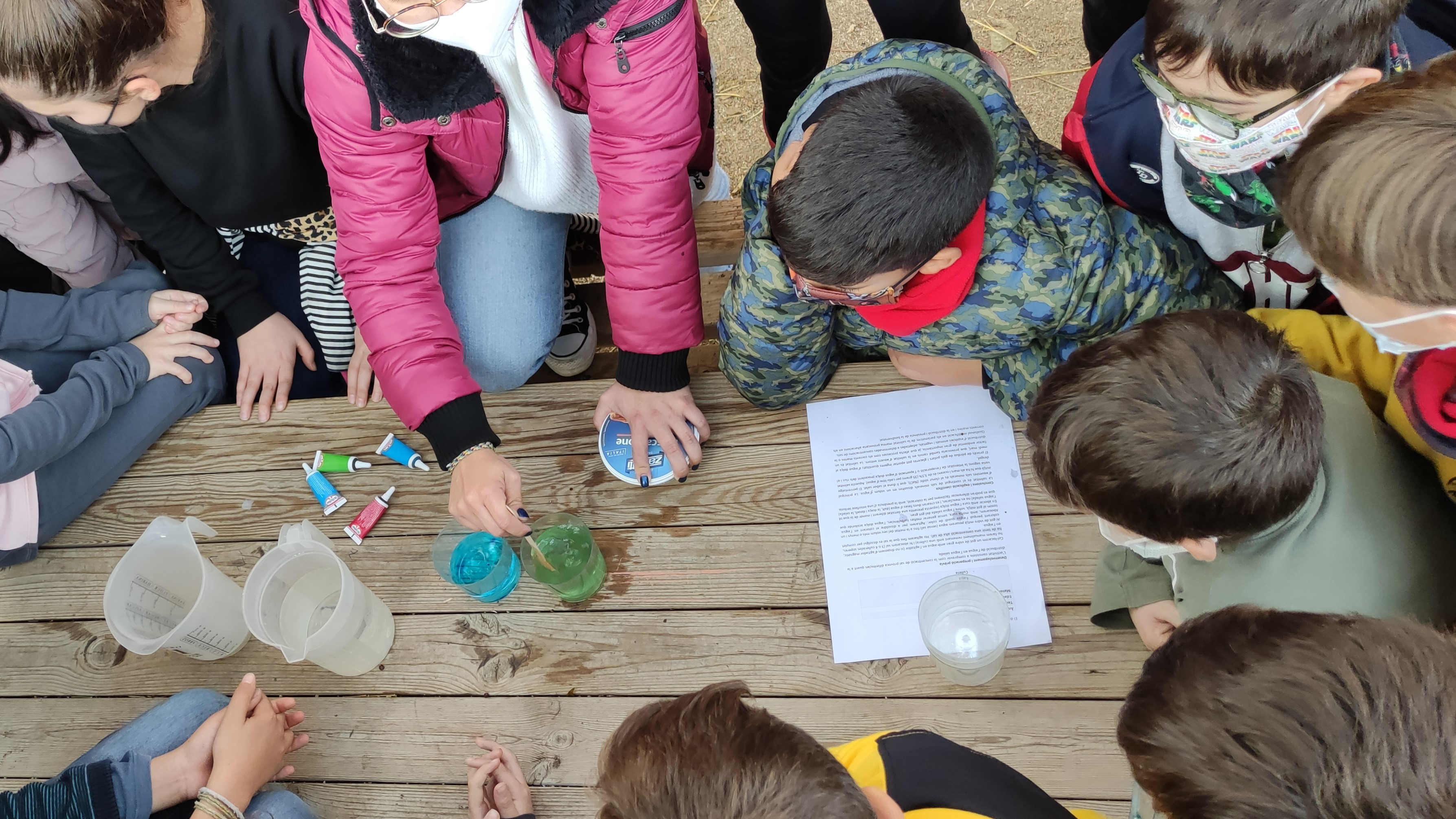 Taller de ci&egrave;ncia a l'escola Charles Darwin del Prat de Llobregat / Taller de ciencia en la escuela Charles Darwin del Prat de Llobregat