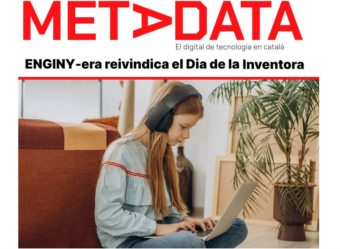 Arcticle sobre la iniciativa Dia de la Inventora en el portal METADATA