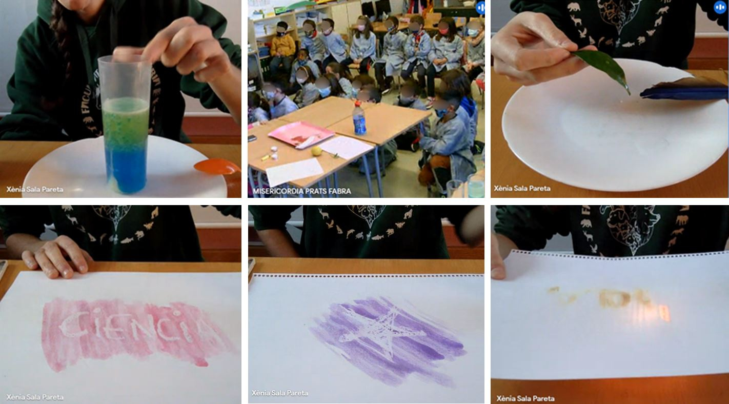 Taller de ci&egrave;ncia online amb infants de l'escola Isabel Besora / Taller online de ciencia con ni&ntilde;@s de la escuela Isabel Besora