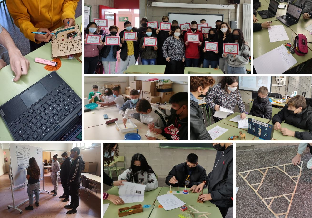 Finalitzem el programa "Descobrim les STEAM" i iniciem el programa "Tecnologia per millorar el m&oacute;n" en el marc del projecte ENGINY del Consorci d'Educaci&oacute; de Barcelona
