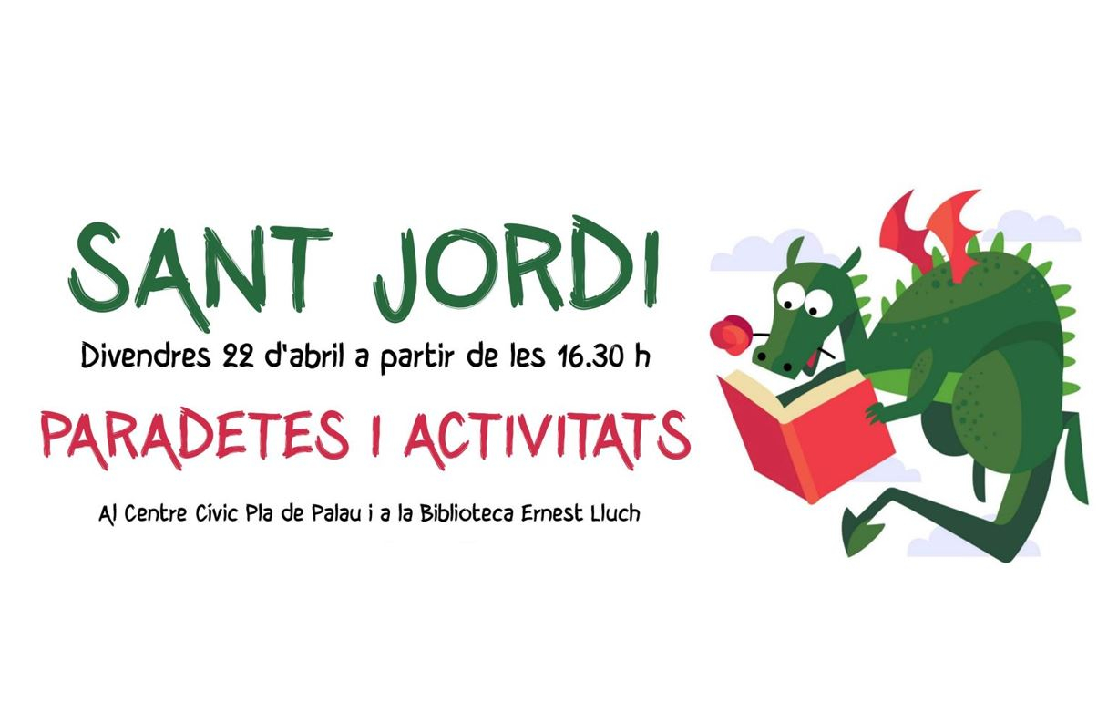 No et perdis les activitats de Sant Jordi del divendres a la tarda a Girona centre on ENGINY-era participa!!!