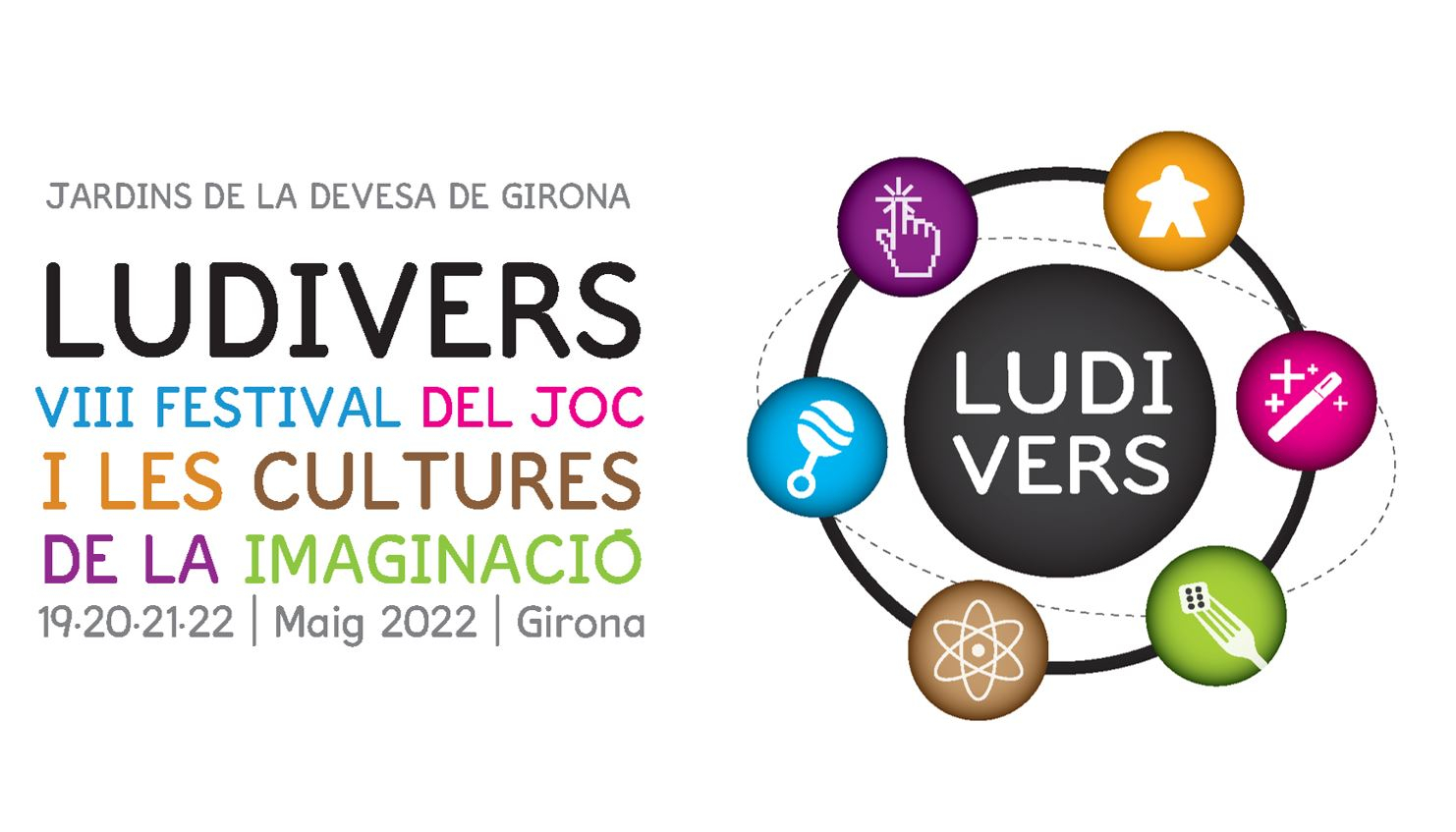 Vine al Festival Ludivers a Girona aquest cap de setmana i gaudeix del taller de matem&agrave;gia d'ENGINY-era, entre moltes altres activitats!