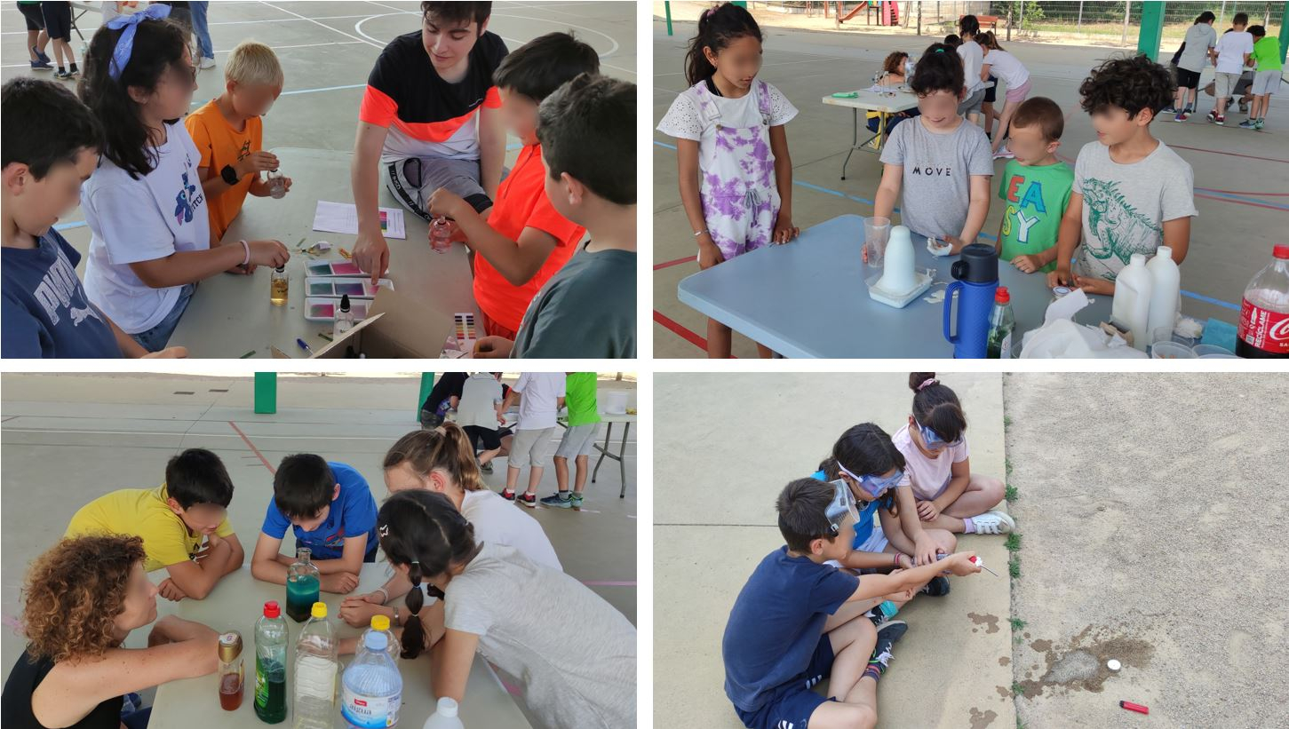 Estrenem nou programa de tallers a centres educatius amb el suport de la Fundaci&oacute; Caixa d'Enginyersa l'escola de Riudellots!