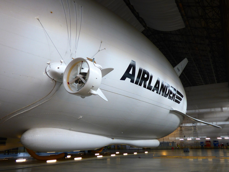 Airlander 10, el zepelin amb capacitat per a 100 passatgers que unirà ciutats espanyoles el 2026