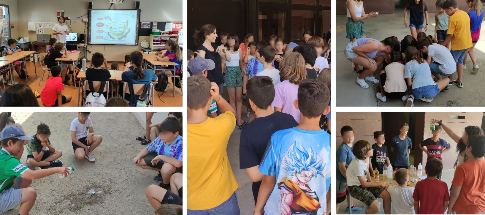 Taller "Espectacle de la ci&egrave;ncia" a l'escola Mansuet de Collbat&oacute; amb el suport de la Fundaci&oacute; Caixa d'Enginyers