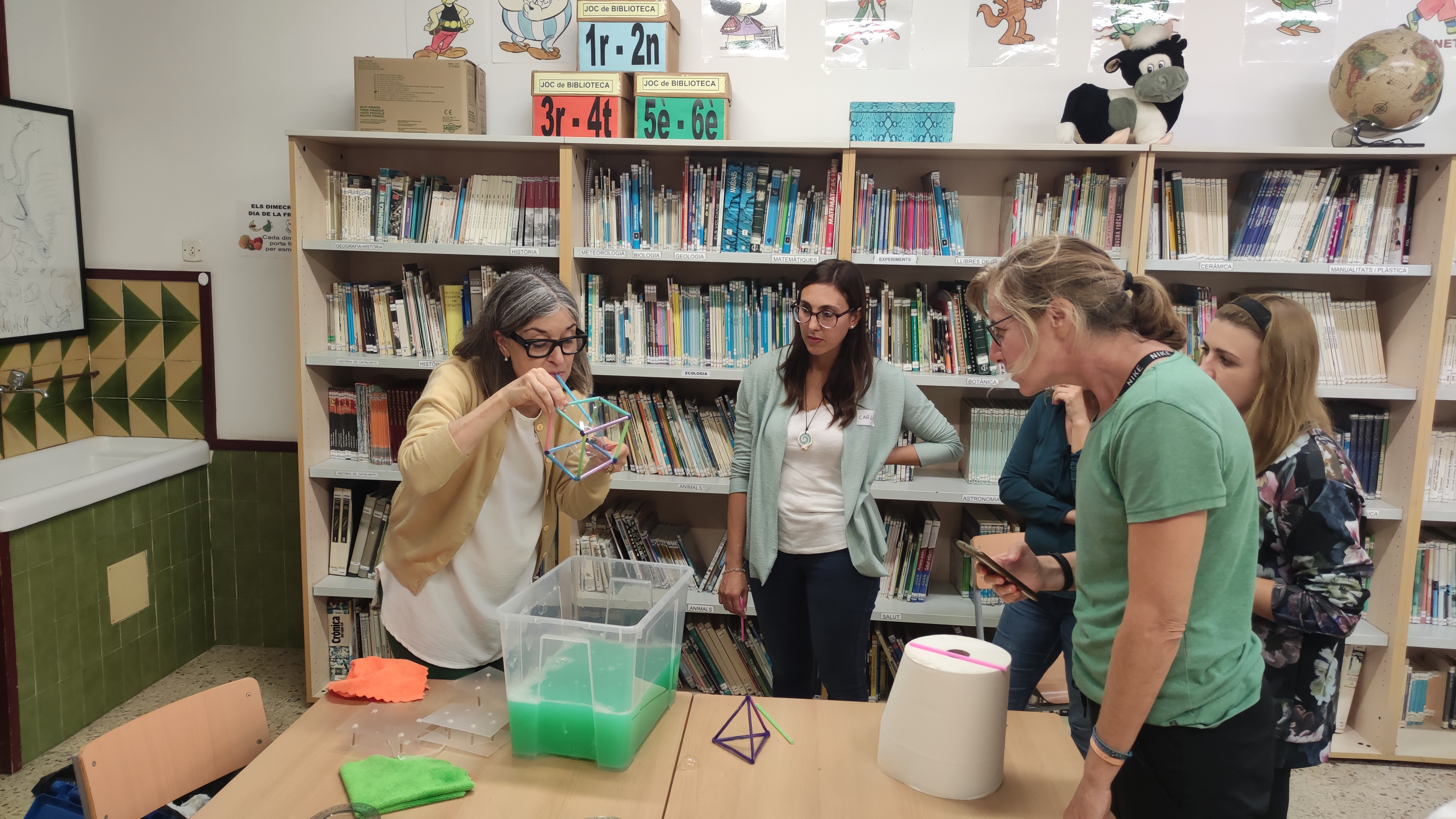 1a sessi&oacute; del cicle formatiu STEAM per a docents organitzat pel Servei Educatiu del Baix Empord&agrave;