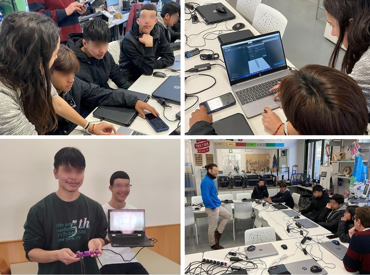 Programa "Tecnologia digital per al disseny del producte" a l'IE Elisabets en el marc del projecte ENGINY del Consorci d'Educaci&oacute; de Barcelona