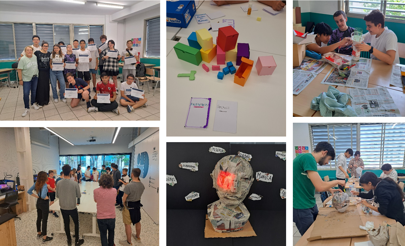 2n programa educatiu "Art, Disseny & Arquitectura: creativitat en acci&oacute;!" a l'institut-escola Londres