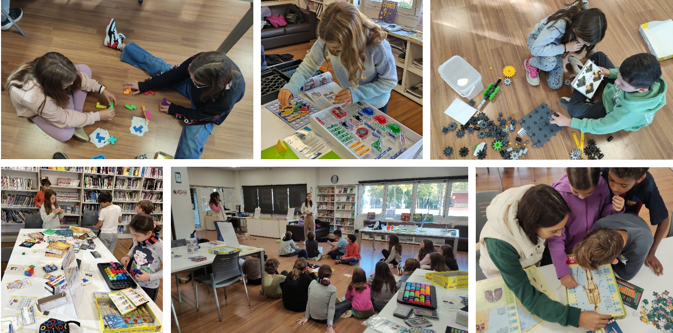 Aix&iacute; van gaudir la canalla de l'escola Nou de Quart amb la Ludoteca STEAM!
