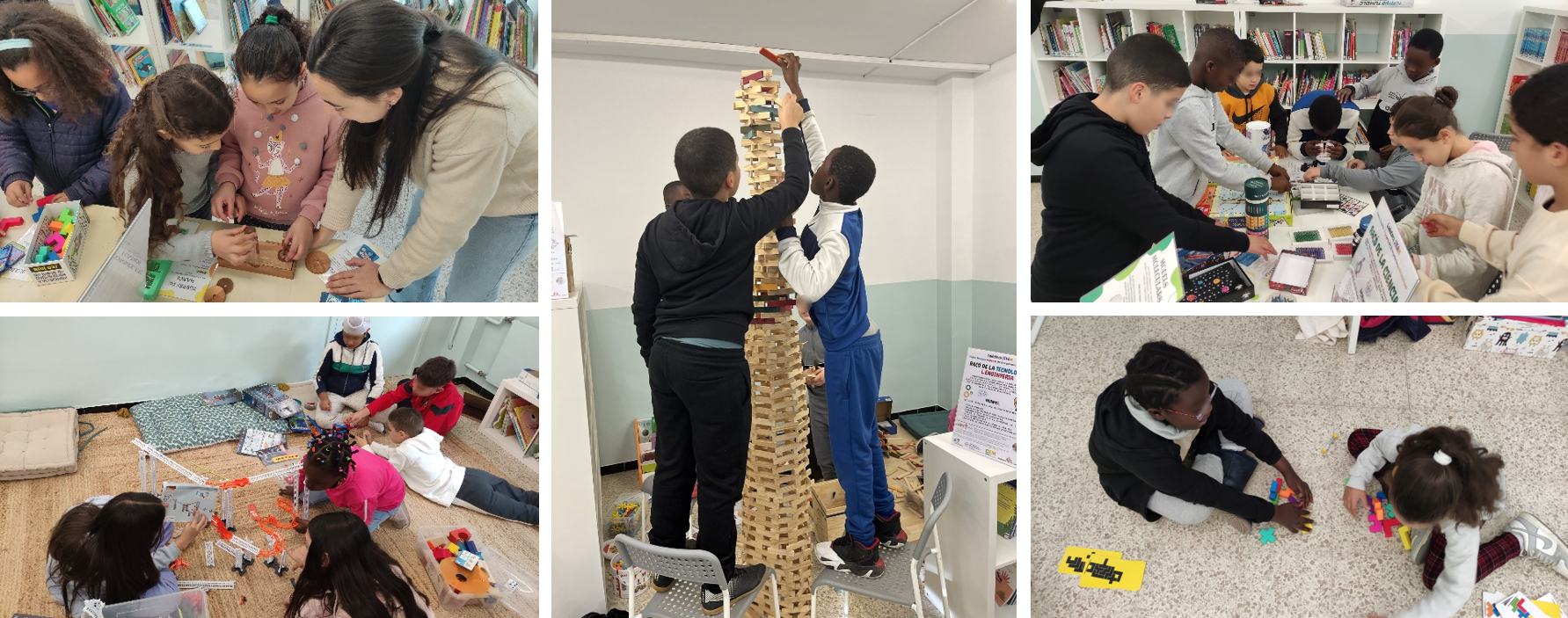 Ens ho vam passar genial a l'escola Carme Auguet fent dues sessions de Ludoteca STEAM amb la mainada de 3r a 6&egrave; de Prim&agrave;ria