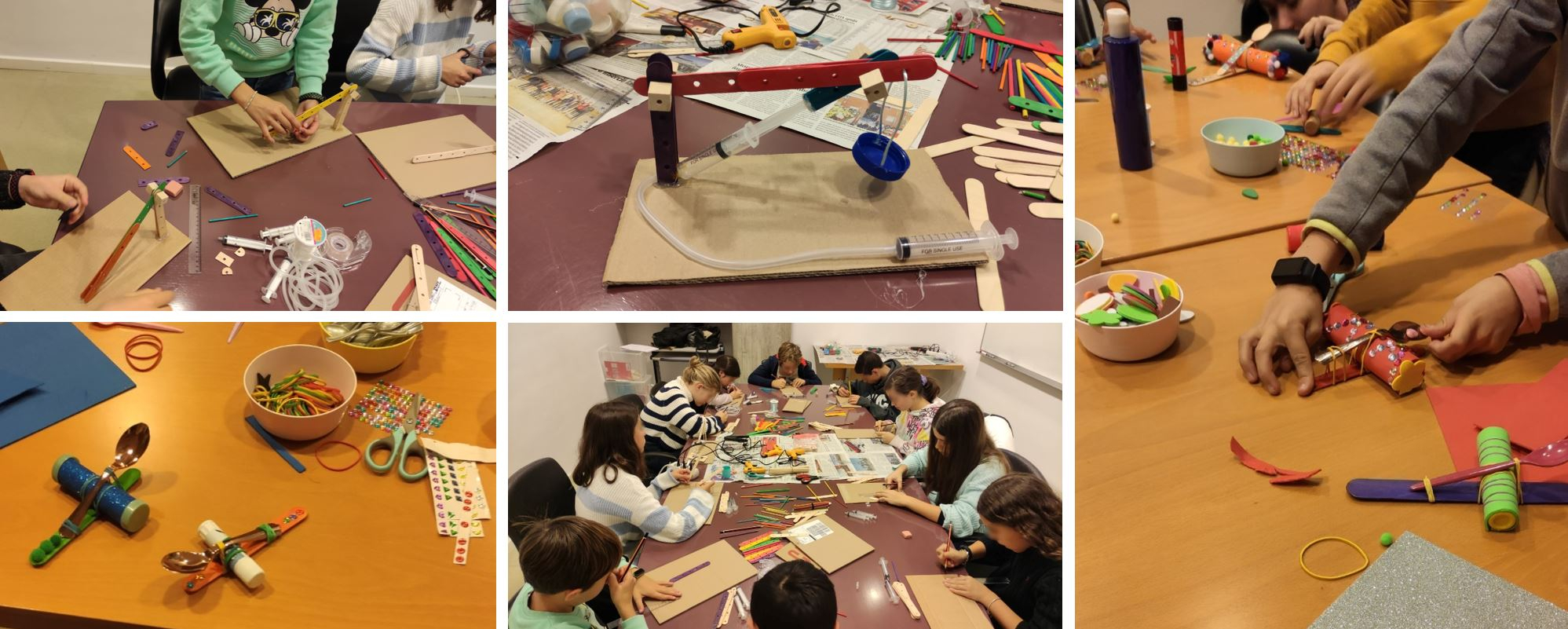 Tallers d'enginyeria "Catapultes de joc" i "Grues pneum&agrave;tiques" amb infants i adolescents de persones col&middot;legiades del Col&middot;legi d'Enginyers Industrials Catalunya a Girona