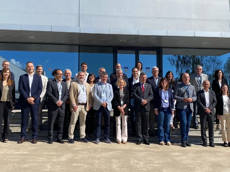 S&iacute;lvia Planella, directora d'ENGINY-era, convidada en la visita a HIPRA en el marc de la Setmana Girona Talent