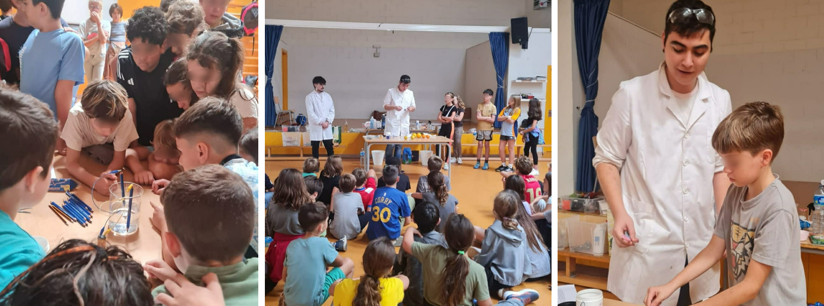Celebrem la Setmana de la Ci&egrave;ncia a l'Institut Escola Montagut amb una Fira cient&iacute;fica