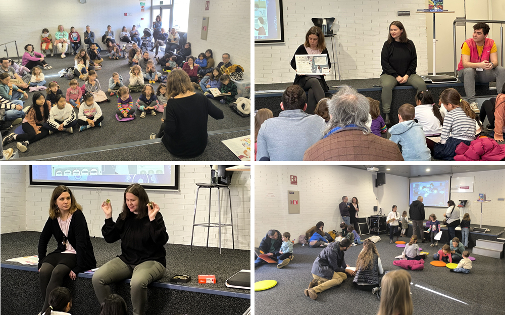 Portem a terme una activitat l&uacute;dica-educativa 3 en 1 a la Biblioteca Fages de Climent de Figueres en el marc de la Setmana de la Nena i la Dona en la Ci&egrave;ncia! 