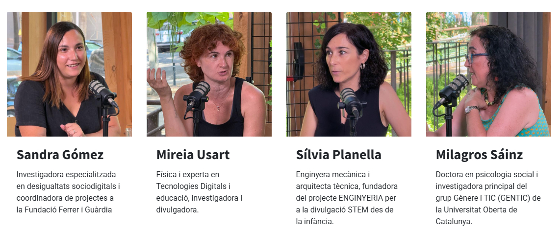 Participaci&oacute; de S&iacute;lvia Planella en el p&ograve;dcast "Trencant barreres per al talent digital femen&iacute;"