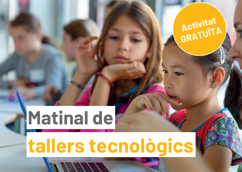 Obertes les inscripcions per a la matinal tecnol&ograve;gica GRATU&Iuml;TA a Salt el dissabte 8/10 per a infants de 8 a 12 anys!