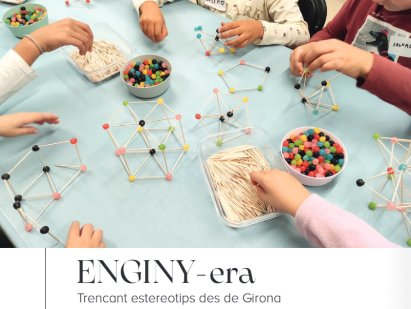 ENGINY-era, protagonista de la secci&oacute; "Abra&ccedil;ades" de la revista Gidona 